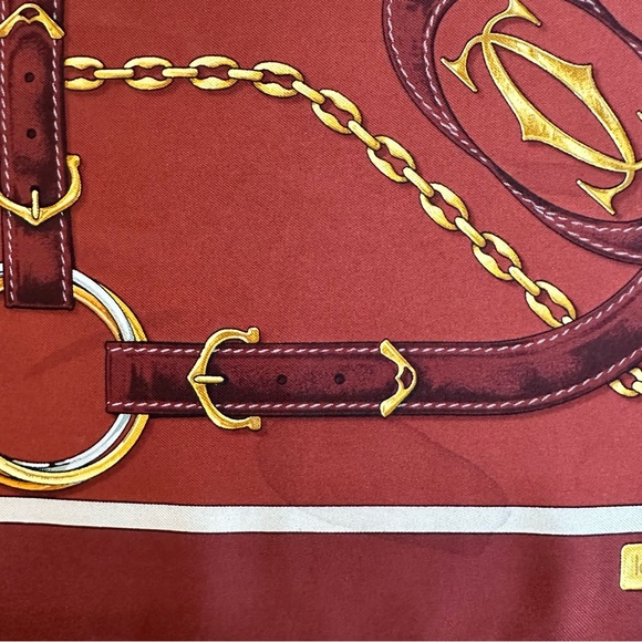 Authentic Cartier Scarf - Picture 10 of 13